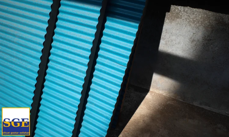 بررسی پایداری سیلیکات پتاسیم در تماس با فولاد گالوانیزه