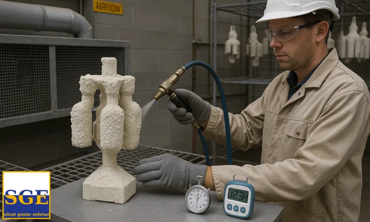 سیلیکات سدیم به‌ عنوان بایندر در تولید قالب‌ های ریخته‌گری دقیق