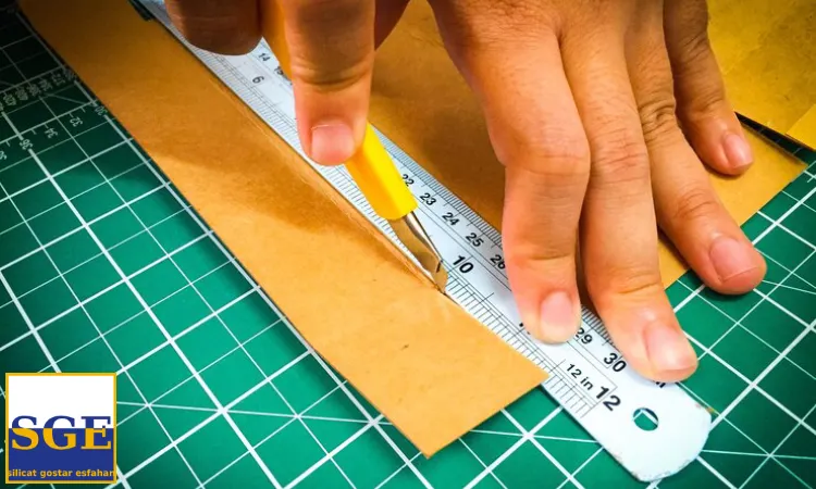 محاسبه مصرف چسب سیلیکاتی برای هر متر درز کارتن