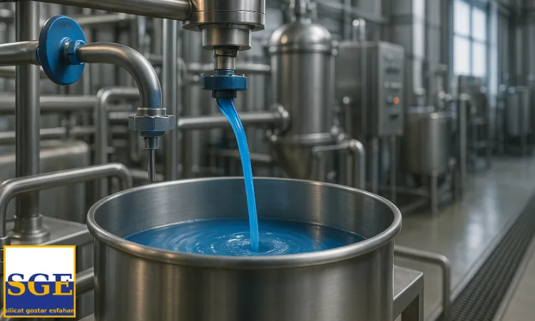 تأمین سیلیکات سدیم برای کارخانجات کاشی و سرامیک