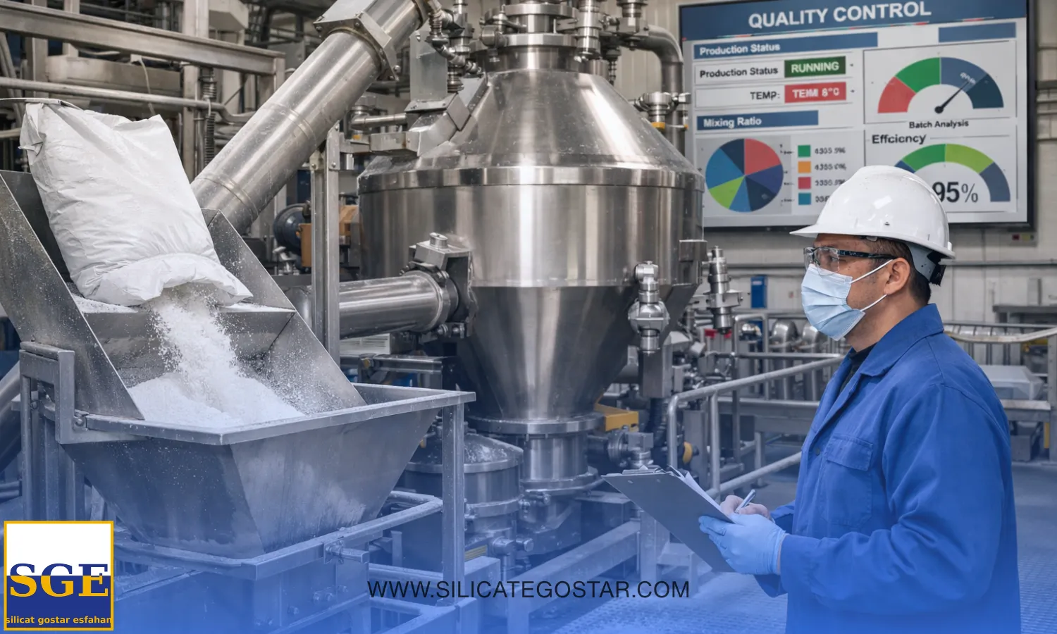 تاثیر اندازه ذرات در عملکرد سیلیکات پودری در صنایع شوینده: از شفافیت تا پایداری فرمولاسیون