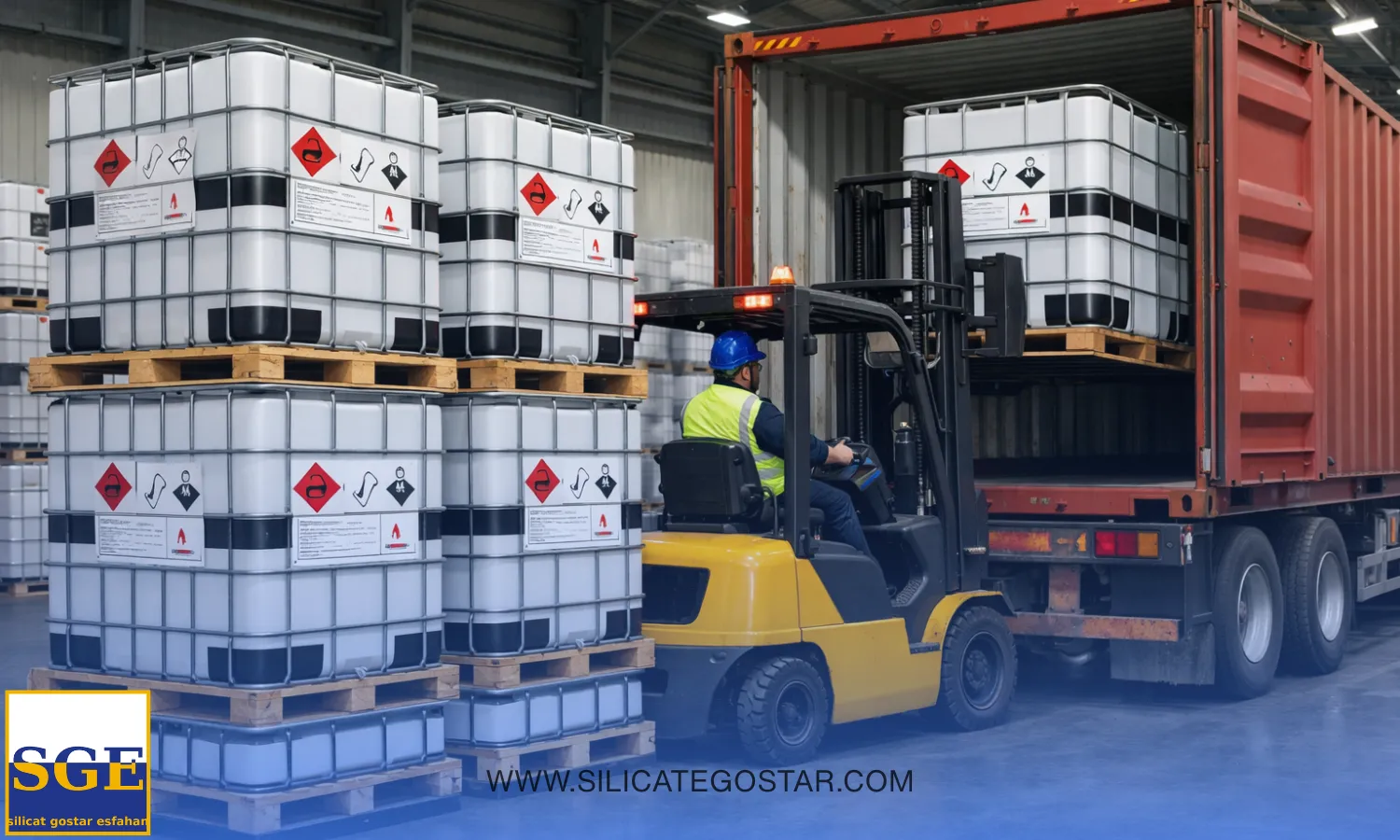 بسته بندی صادراتی و لجستیک: بخش فراموش شده معیارهای کیفیت سیلیکات پتاسیم مایع صادراتی