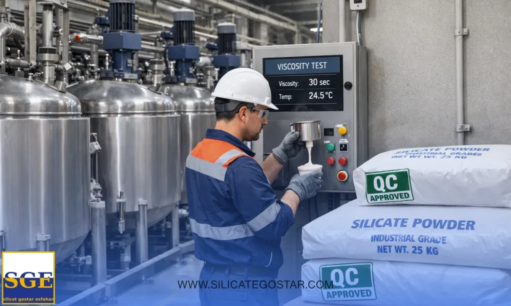 بهترین نوع سیلیکات پودری برای کاشی سازی