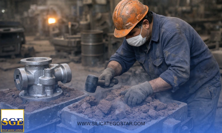 ریزش پذیری قالب بعد از ریخته گری و نقش کیفیت سیلیکات