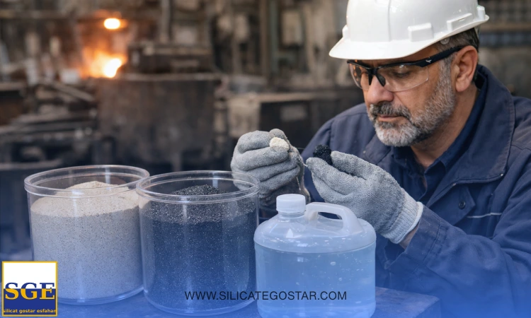 سیلیکات مناسب ماسه کرومیت و تفاوت نیاز با ماسه سیلیسی