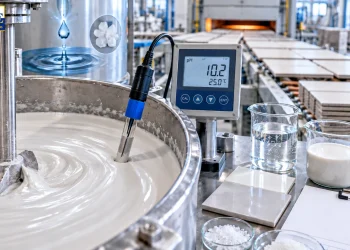 نقش سختی آب و pH در عملکرد سیلیکات سدیم در دوغاب