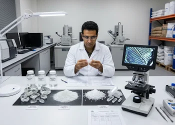 تفاوت سیلیکات سدیم آمورف و کریستالی در کاربردهای صنعتی
