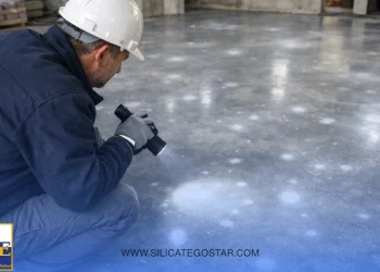 سفیدک بعد از اجرای سیلیکات روی بتن و علت های واقعی