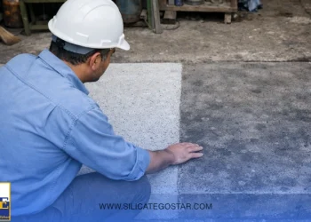 مقایسه نتیجه سیلیکات زنی در بتن تازه و بتن کهنه